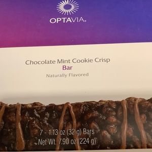 OPTAVIA | Chocolate Mint Crisp Bars Sealed Box BIUB 2/18/22 7   Individual Bars